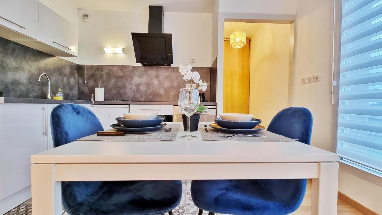 Le Smart - Parking - Terrasse - Wifi - Mulhouse - Relax Bnb Pfastatt Ngoại thất bức ảnh