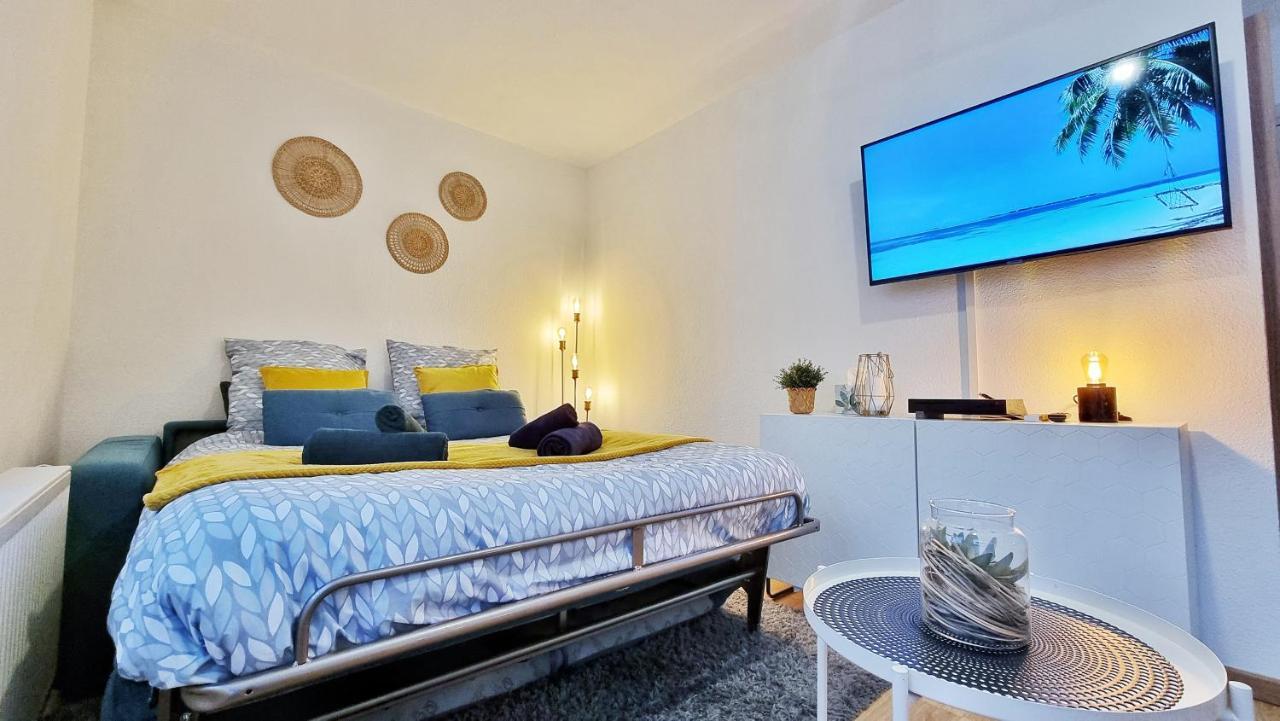 Le Smart - Parking - Terrasse - Wifi - Mulhouse - Relax Bnb Pfastatt Ngoại thất bức ảnh